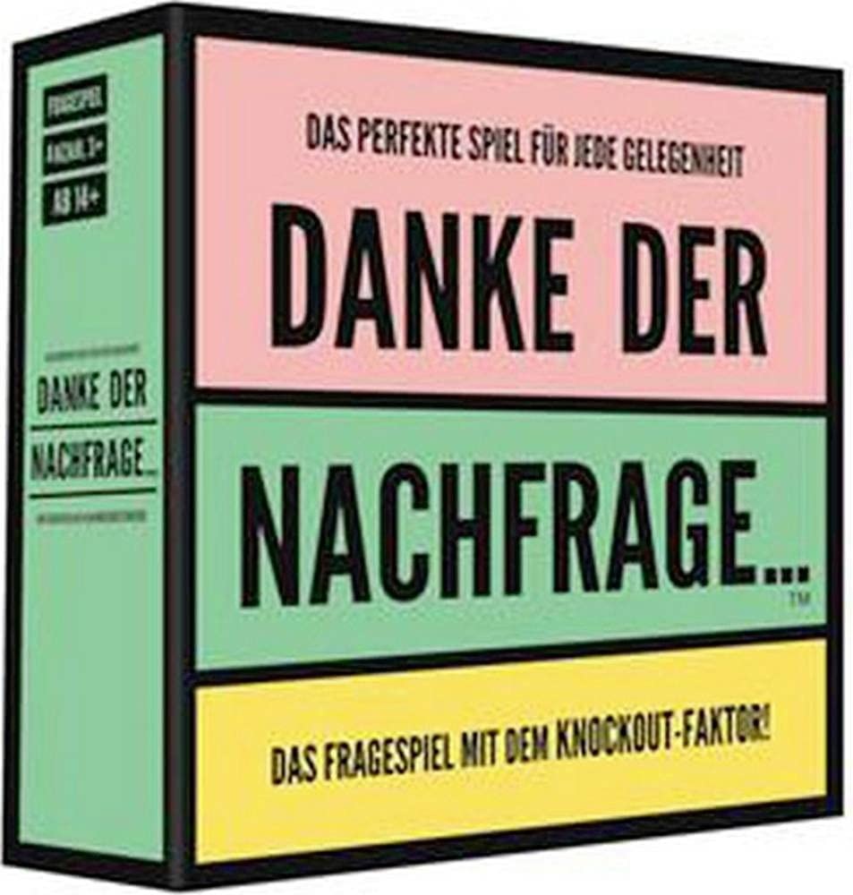 Pegasus KYL43026 - Danke Der Nachfrage Fragespiel mit Knockout-Faktor