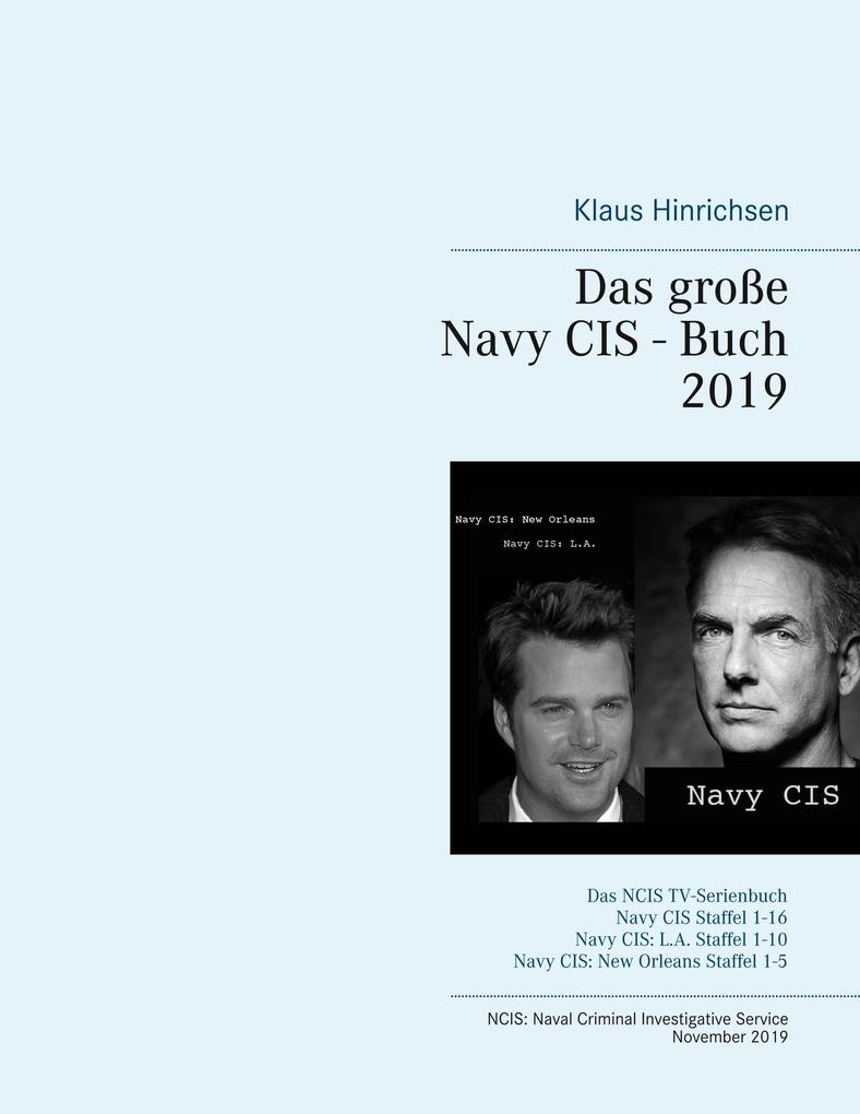 Das große Navy CIS - Buch 2019