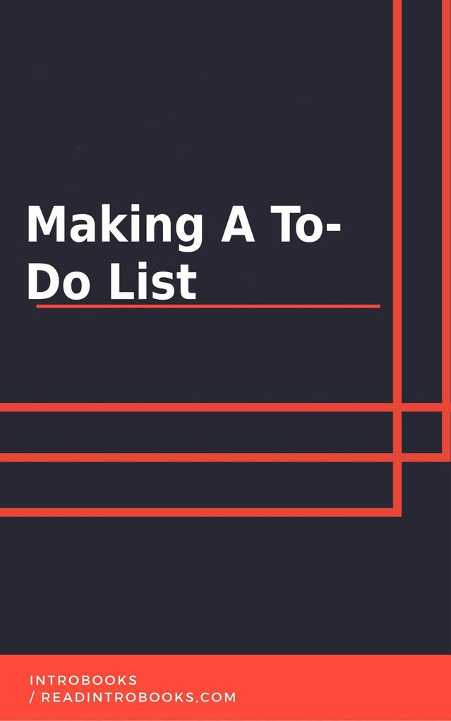 Making a To-Do List