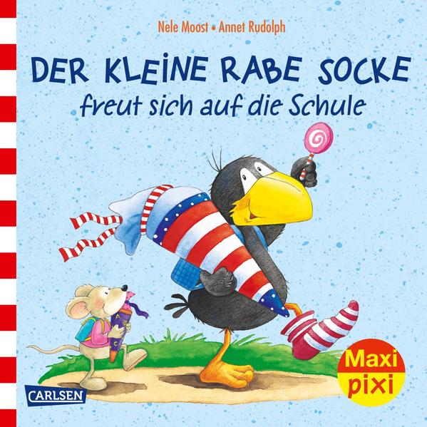 Image of Maxi Pixi 315: Der kleine Rabe Socke freut sich auf die Schule