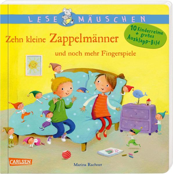 Image of Lesemäuschen: Zehn kleine Zappelmänner und noch mehr Fingerspiele