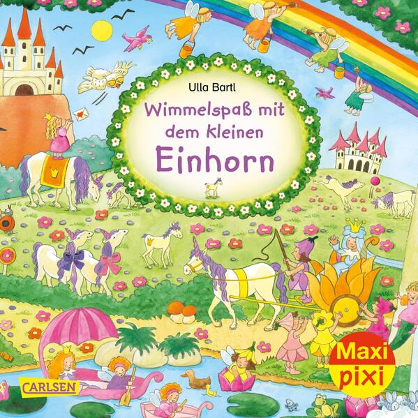 Image of Maxi Pixi 318: VE 5 Wimmelspaß mit dem kleinen Einhorn (5 Exemplare)