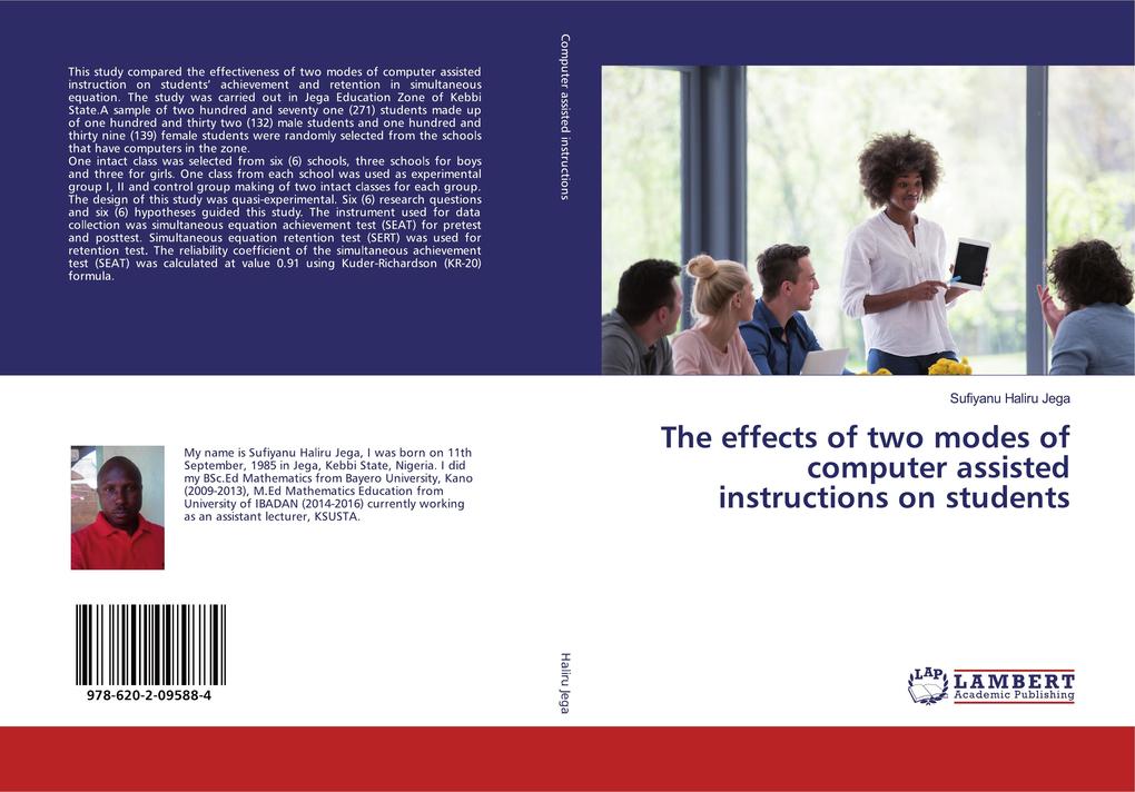 The effects of two modes of computer assisted instructions on students