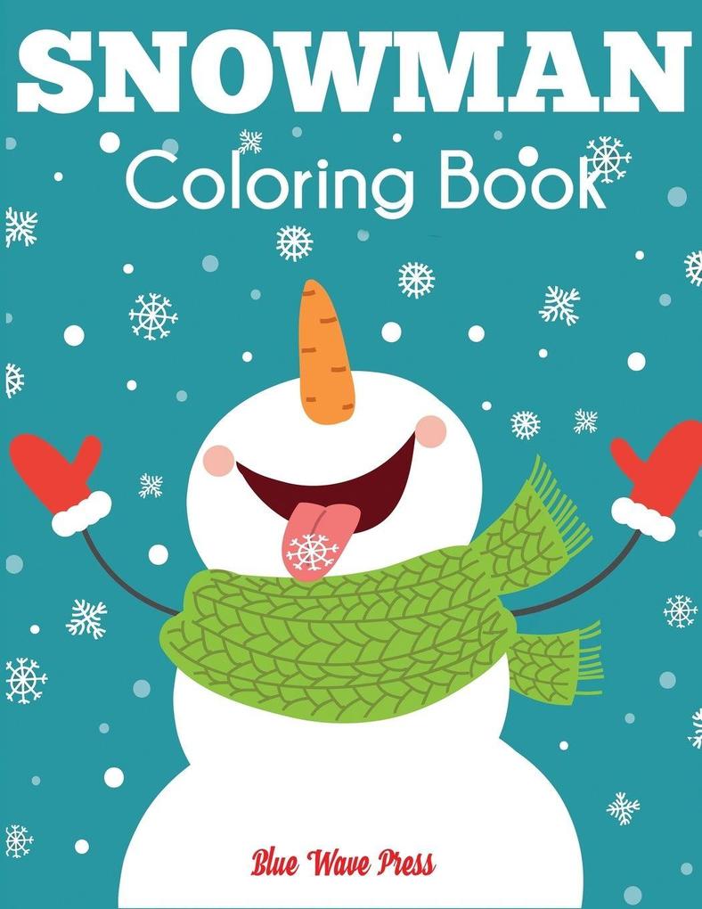 Snowman Coloring Book