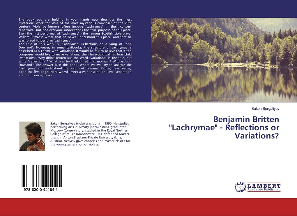 Benjamin Britten 'Lachrymae' - Reflections or Variations?