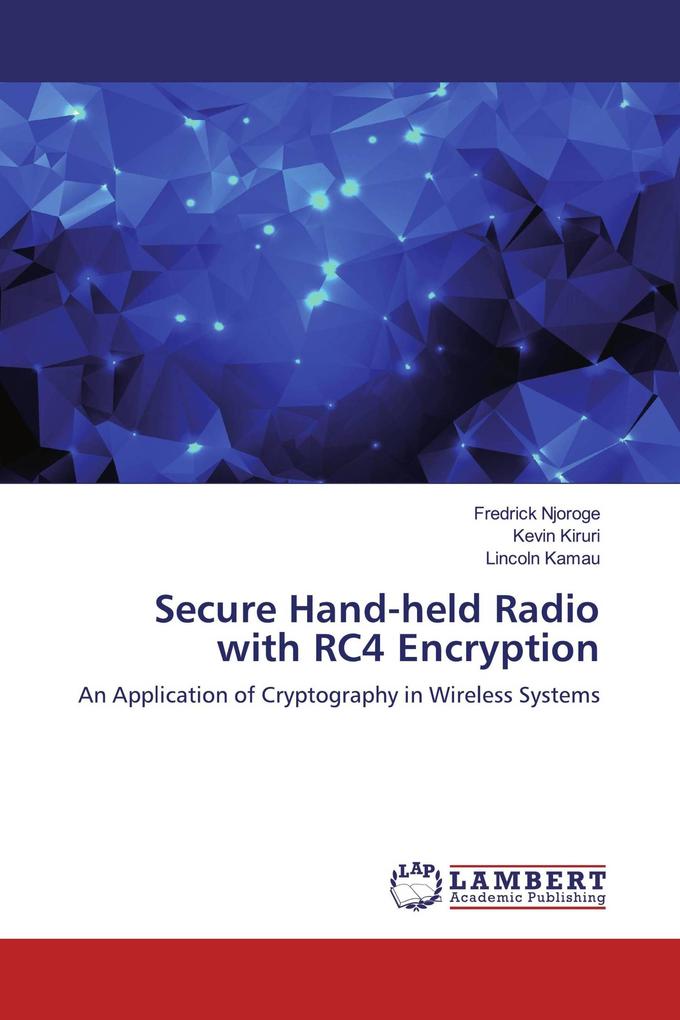 Secure Hand-held Radio with RC4 Encryption