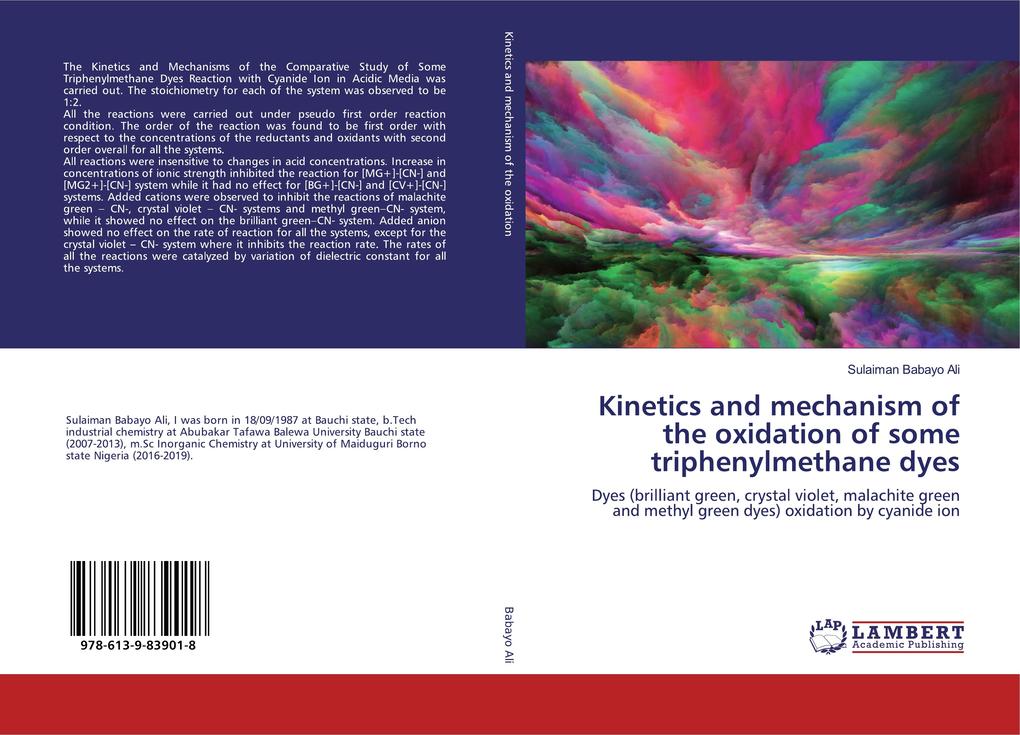 Kinetics and mechanism of the oxidation of some triphenylmethane dyes