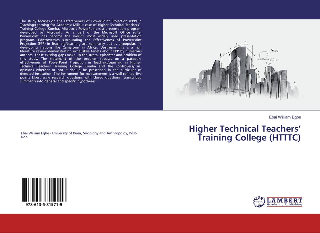 Higher Technical Teachers' Training College (HTTTC)