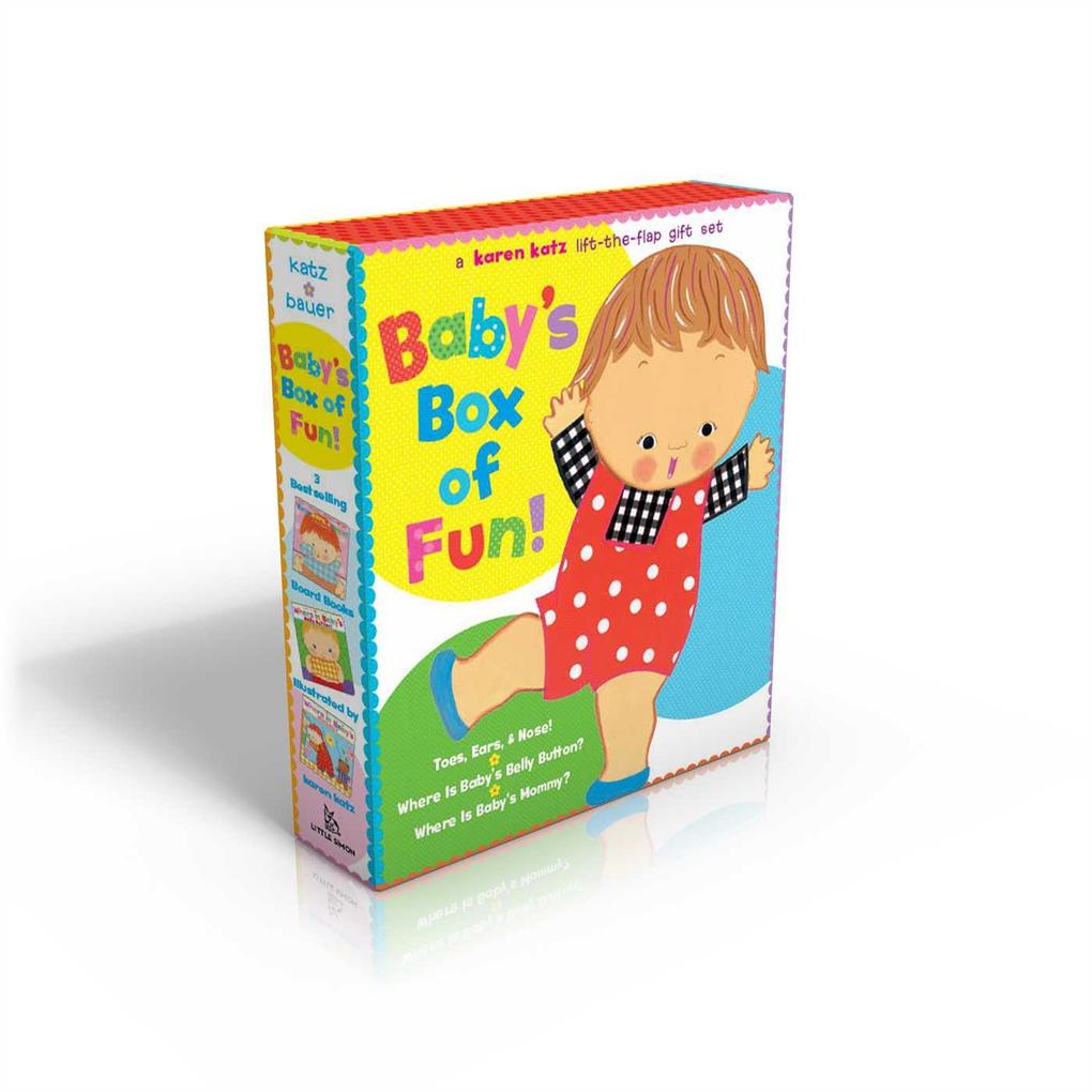 Baby‘s Box of Fun: A Karen Katz Lift-The-Flap Gift Set: Toes Ears & Nose]/Where Is Baby‘s Belly Button?/Where Is Baby‘s Mommy?