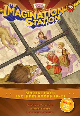 Imagination Station Books 3-Pack: Light in the Lions‘ Den / Inferno in Tokyo / Madman in Manhattan
