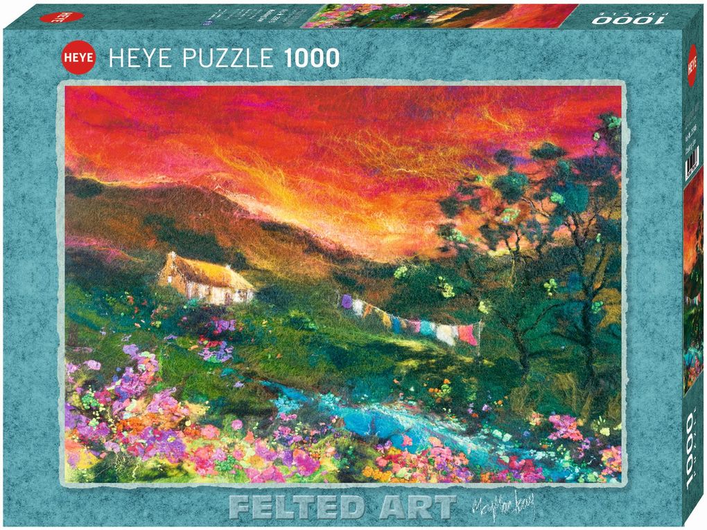 Heye Puzzle "Rainbow Road", Daniel Mercadante, 1000 Teile