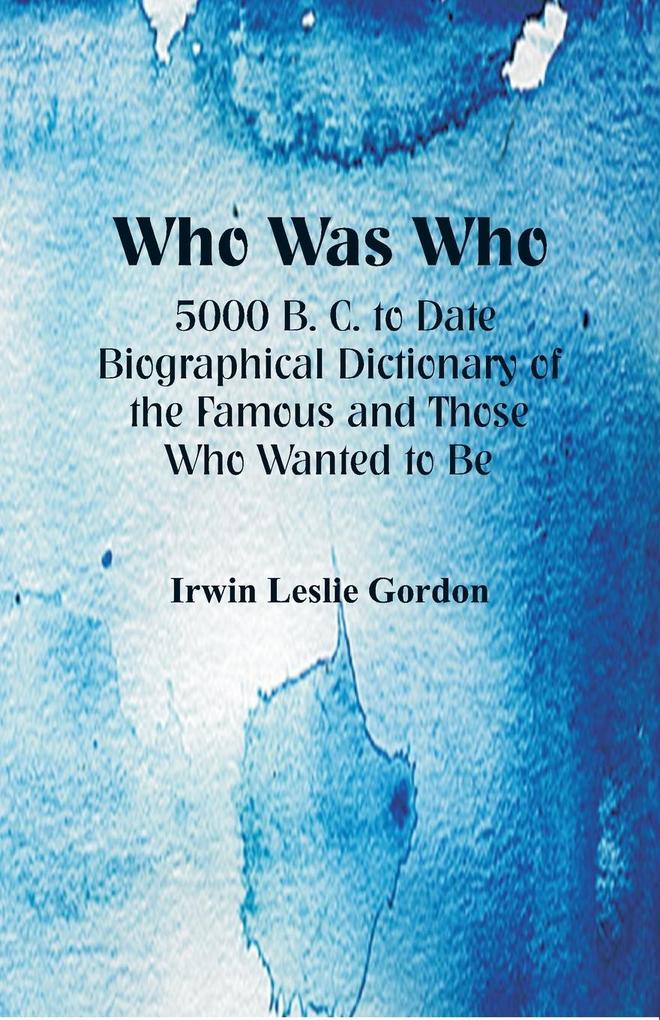 Who Was Who