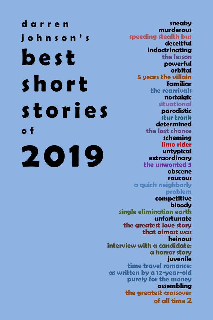 Darren Johnson‘s Best Short Stories of 2019