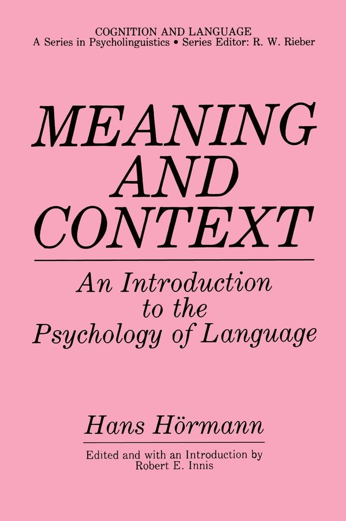 Meaning and Context