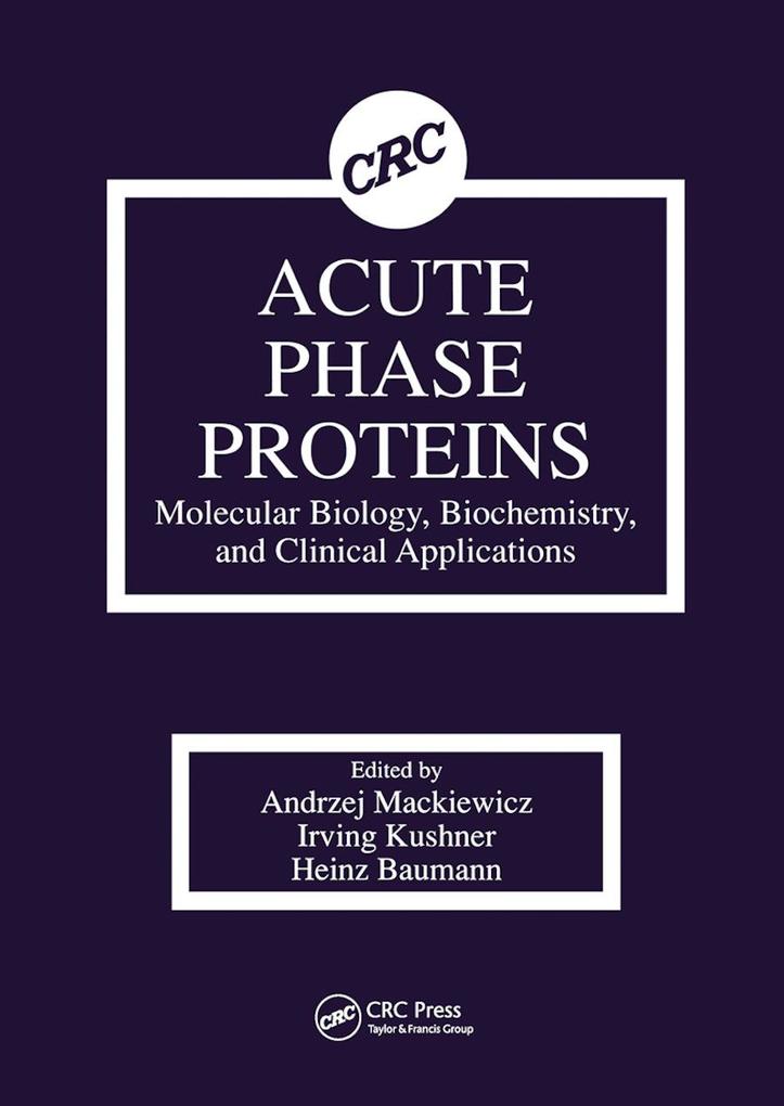Acute Phase Proteins Molecular Biology Biochemistry and Clinical Applications