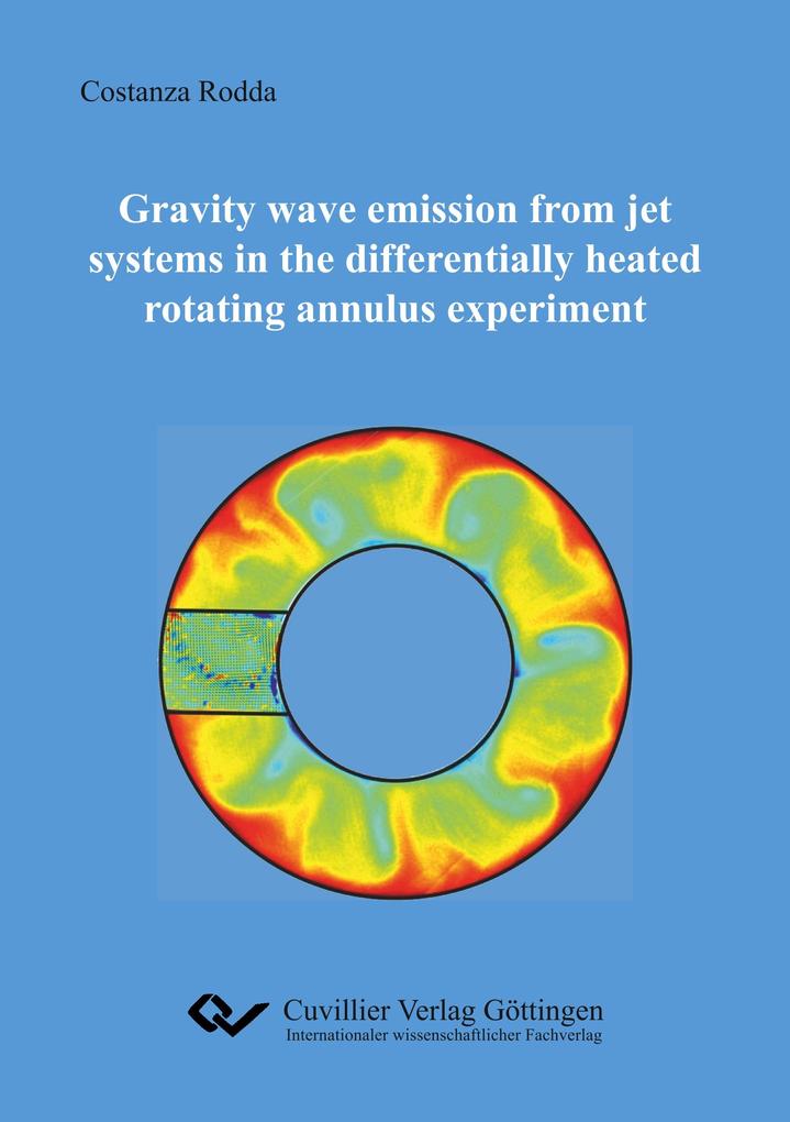 Gravity wave emission from jet systems in the differentially heated rotating annulus experiment