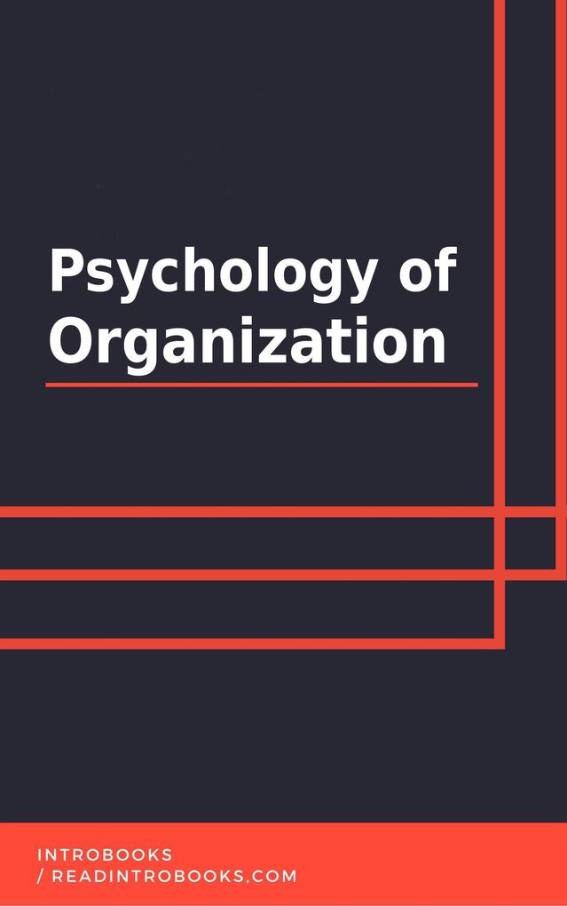 Psychology of Organization