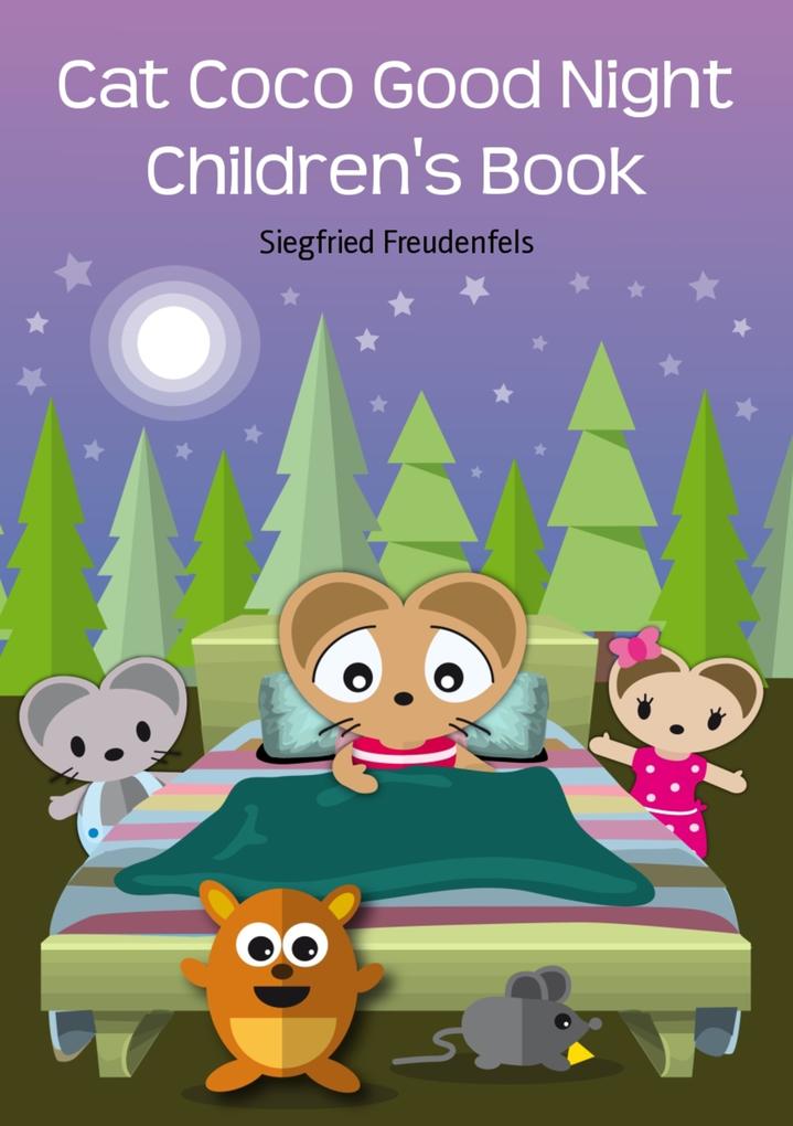 Cat Coco Good Night Children‘s Book