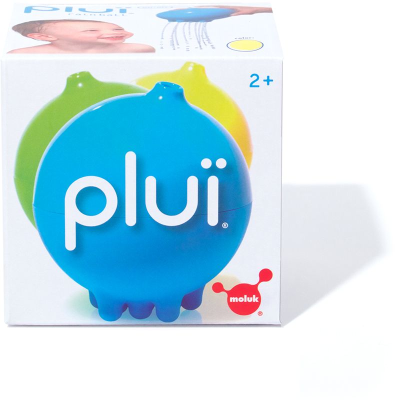 Moluk - Pluï Regenball Badespielzeug grün