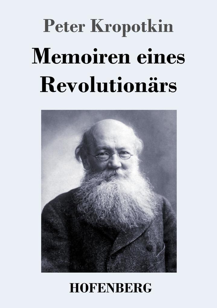 Image of Memoiren eines Revolutionärs