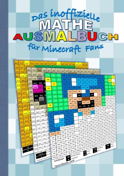 Image of Das inoffizielle MATHE AUSMALBUCH für MINECRAFT Fans