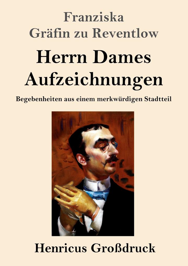 Image of Herrn Dames Aufzeichnungen (Großdruck)