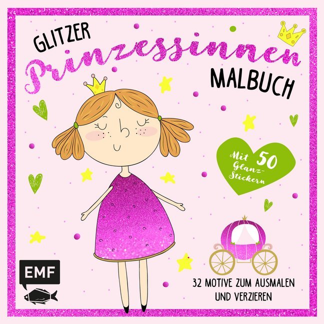 Image of Das Glitzer-Prinzessinnen-Malbuch