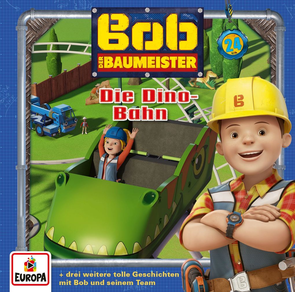 Image of Bob Der Baumeister - Bob, der Baumeister (24): Die Dino-Bahn - (CD)