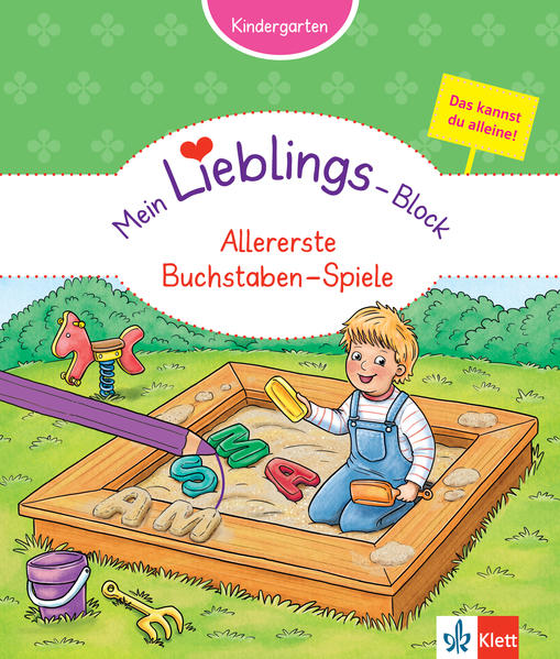 Image of Klett Mein Lieblings-Block Allererste Buchstaben-Spiele