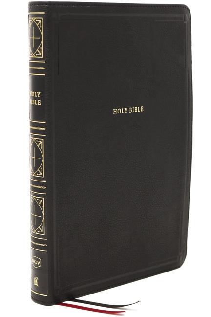 Nkjv Thinline Bible Giant Print Leathersoft Black Thumb Indexed Red Letter Edition Comfort Print