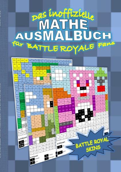 Image of Das inoffizielle MATHE AUSMALBUCH für BATTLE ROYALE Fans