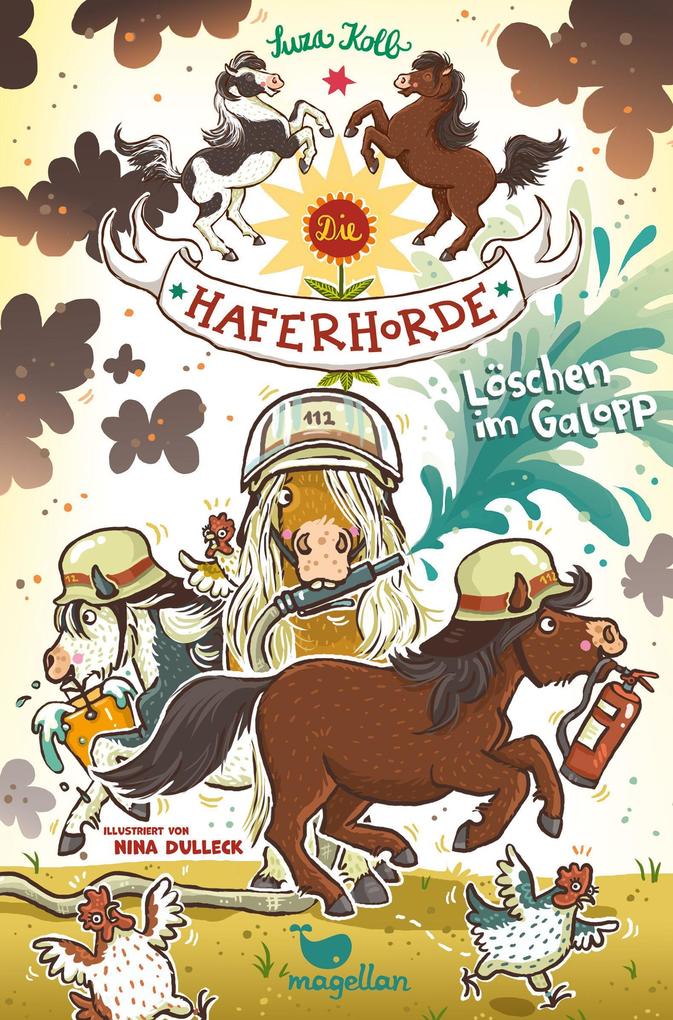 Image of Die Haferhorde - Löschen im Galopp - Band 14