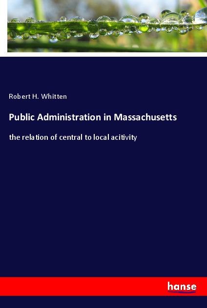 Public Administration in Massachusetts