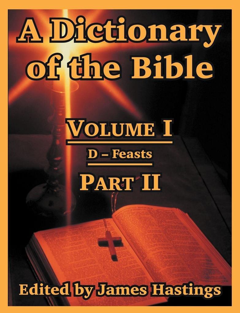 A Dictionary of the Bible