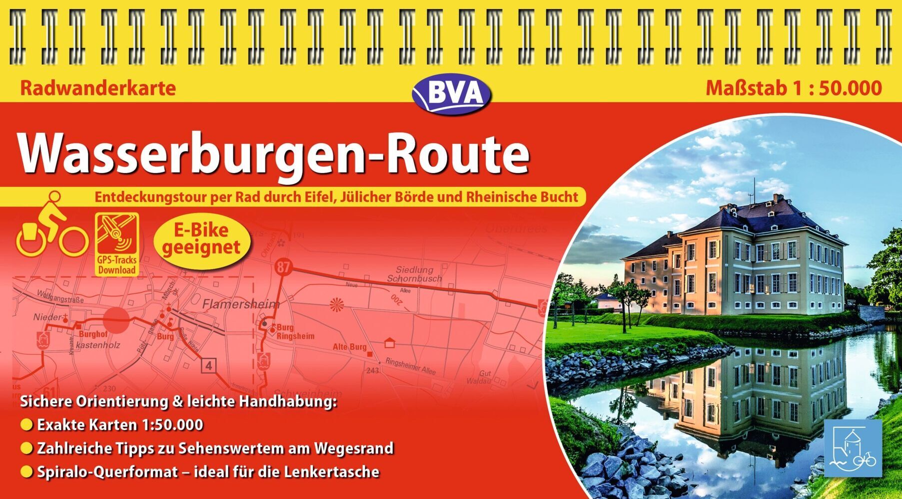 Kompakt-Spiralo BVA Wasserburgenroute 1:50.000 mit GPS-Track Download