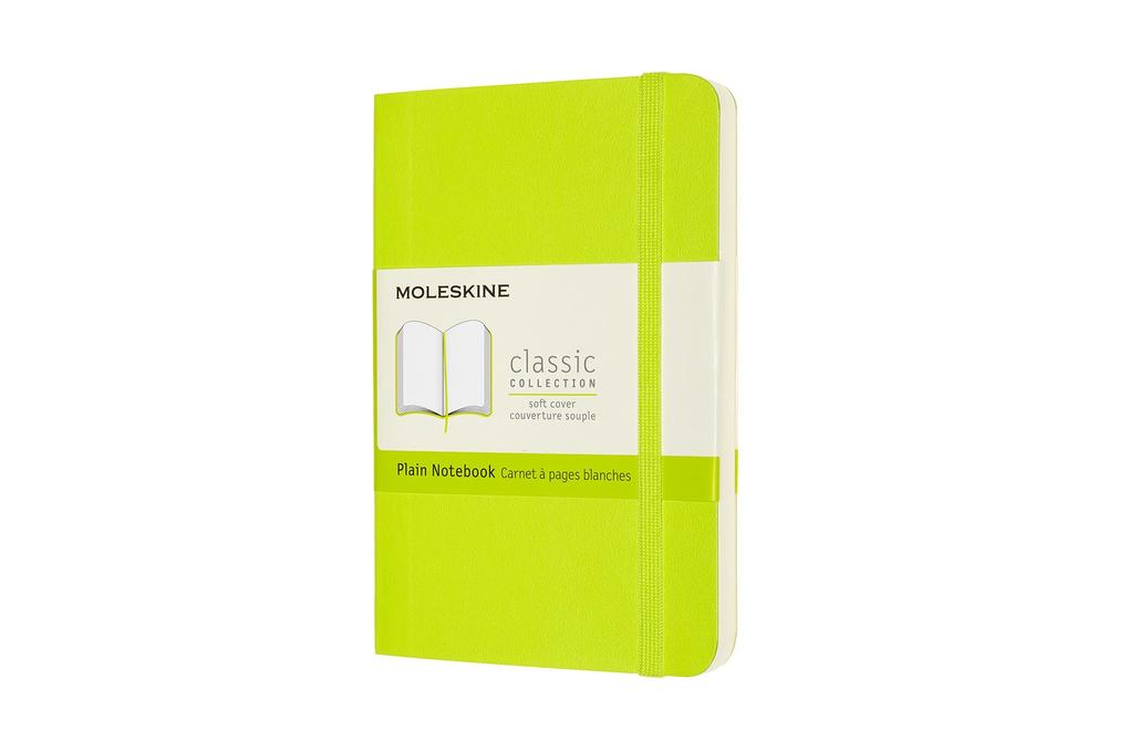 Moleskine Notizbuch Pocket/A6 Blanko Weicher Einband Limetten Grün