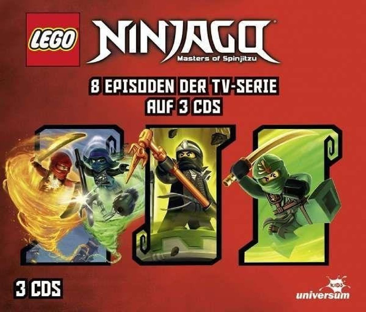 Image of CD LEGO Ninjago Hörspielbox 6 (3 CDs) Hörbuch