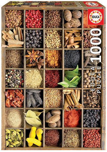 Image of Educa - Gewürze 1000 Teile Puzzle