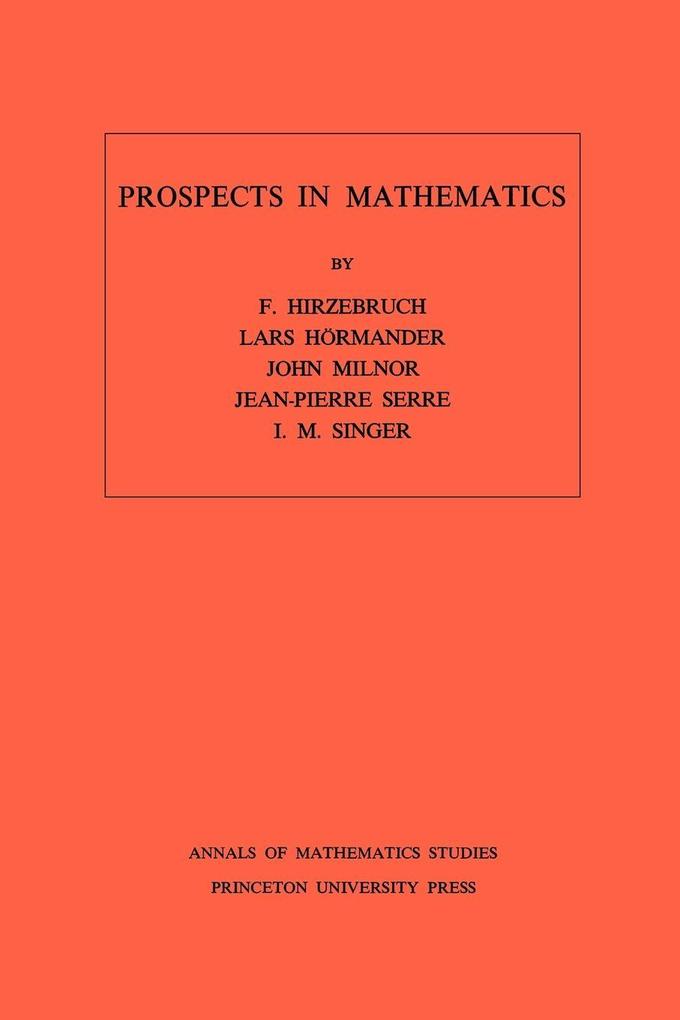 Prospects in Mathematics