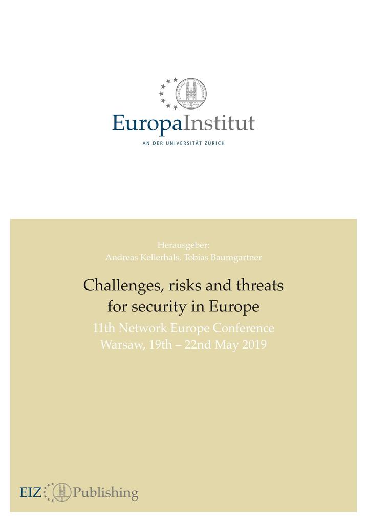 Challenges risks and threats for security in Europe
