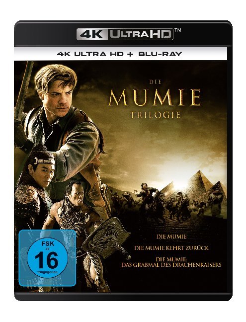 Die Mumie Trilogie 4K 3 UHD-Blu-ray + 3 Blu-ray