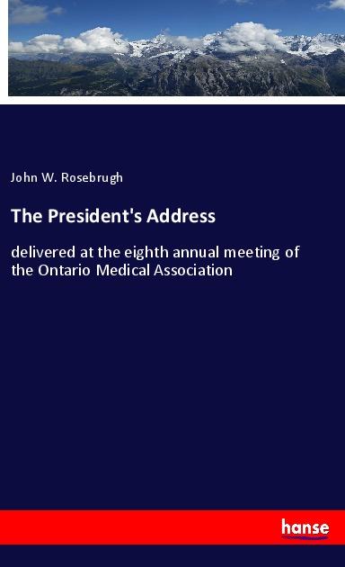 The President's Address