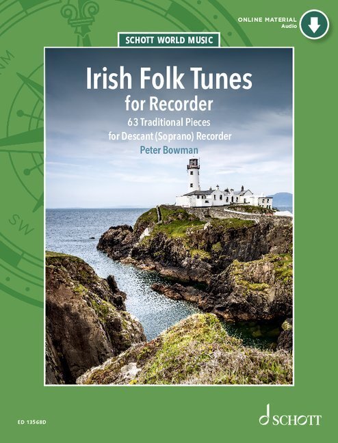 Irish Folk Tunes - Descant Recorder (Book/Online Audio)