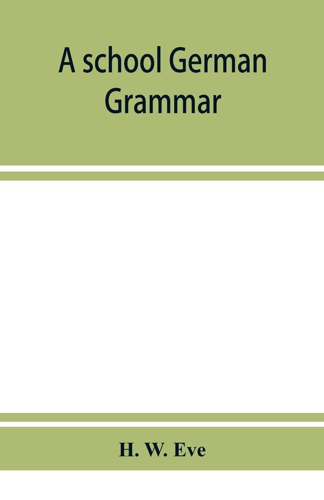 A school German grammar