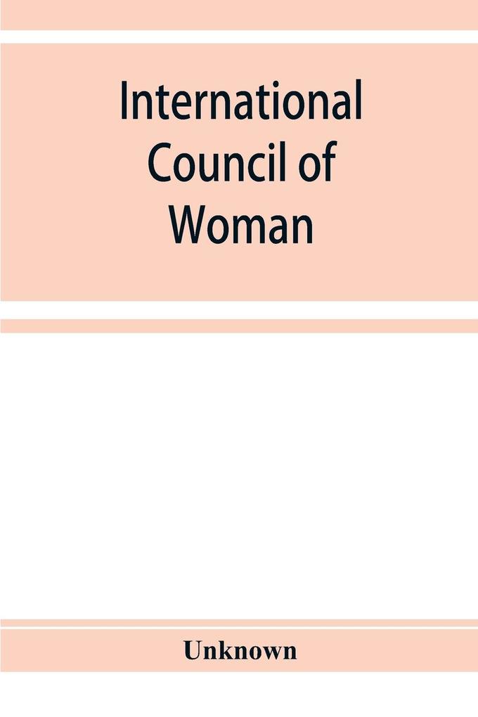 International Council of Woman