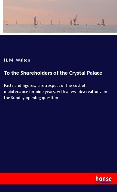 To the Shareholders of the Crystal Palace