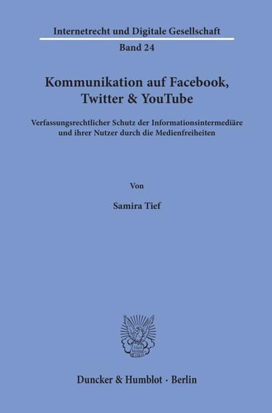 Kommunikation auf Facebook Twitter & YouTube.