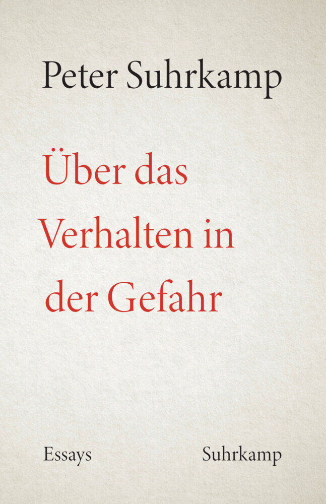 Über das Verhalten in der Gefahr