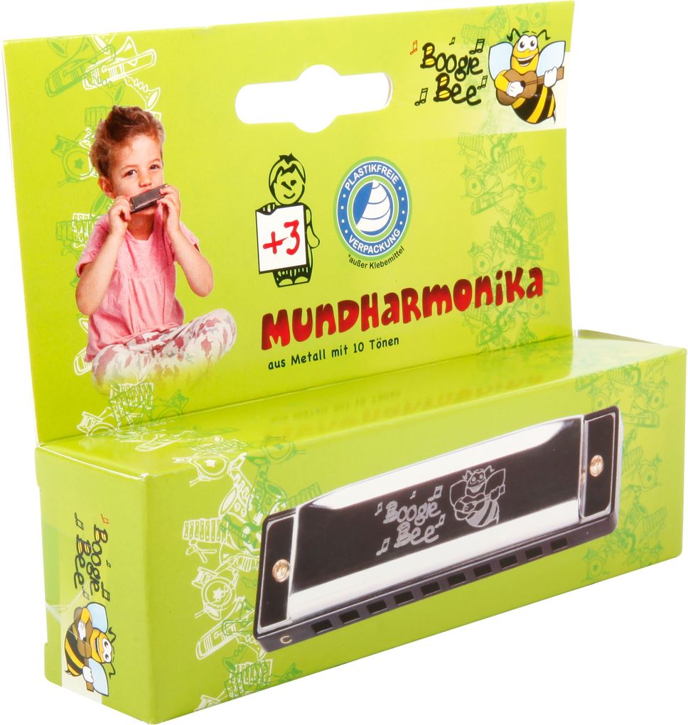 Boogie Bee Mundharmonika Metall 105 cm