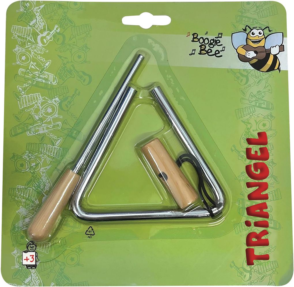 Boogie Bee Metall Triangel 10 x 145 cm
